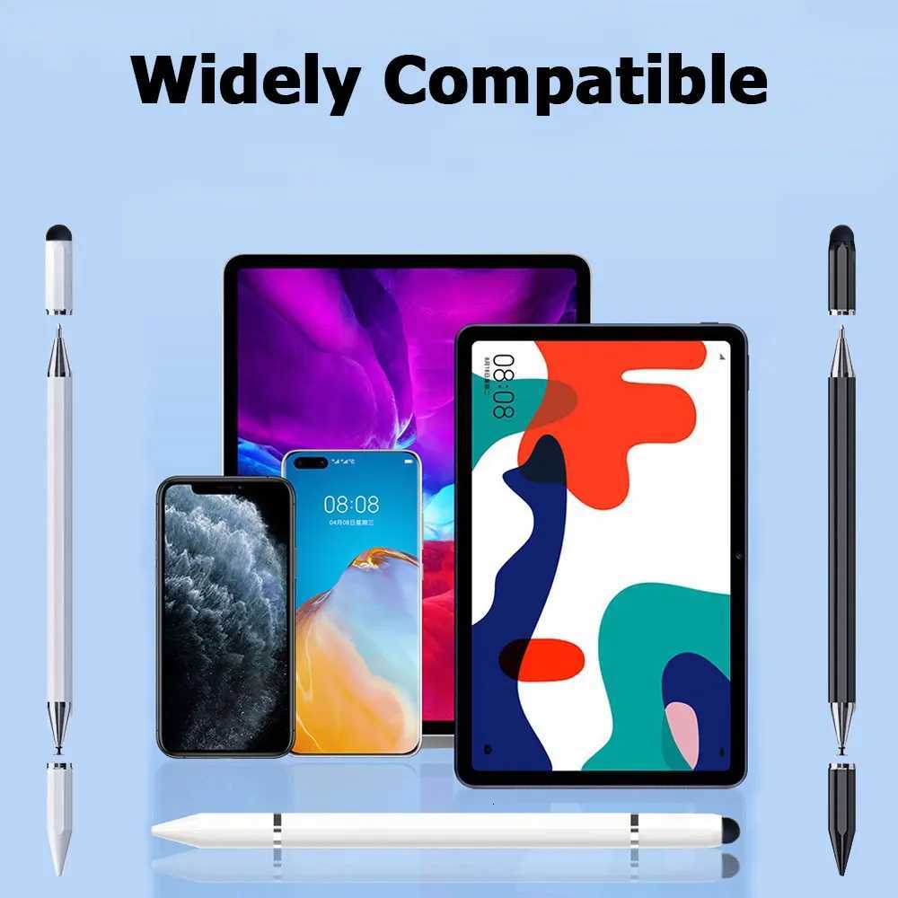 10Pcs Universal Tablet Stylus Pen 3 in 1 Drawing Sn Capacitive Touch Pencil for iPhone Mobile Phone C251201