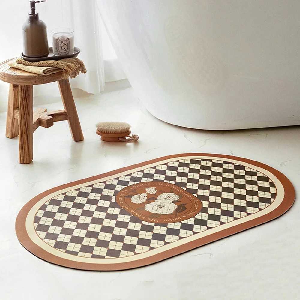 Style Kitchen Floor Mat Non-slip Washable Household Long Rugs Water-absorbing Oil-absorbing Pad Premium Kitchen Carpet H251129