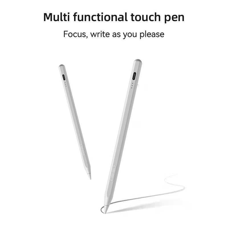 For iPad Stylus Pencil 2025 New for IPad 11th A16 Pro Air 13 11 M3 M2 M4 129 9 8 7 6 5 4 10 Th Mini 7 6 with Palm Rejection C251201