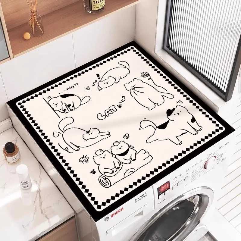 ust proof pad for washing machine anti dust and anti slip pad for refrigerator diatomaceous earth absorbent pad Y251201