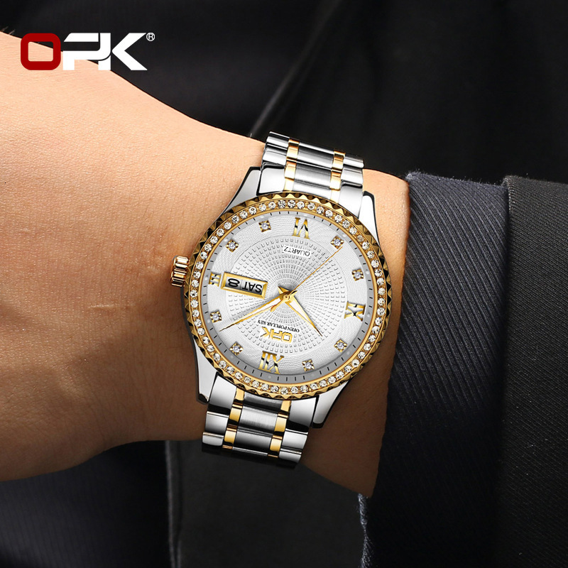 OPK Free Shipping New Designer Watch Hot Selling Calendar Quartz Watch Boutique High-end Men's Watch
