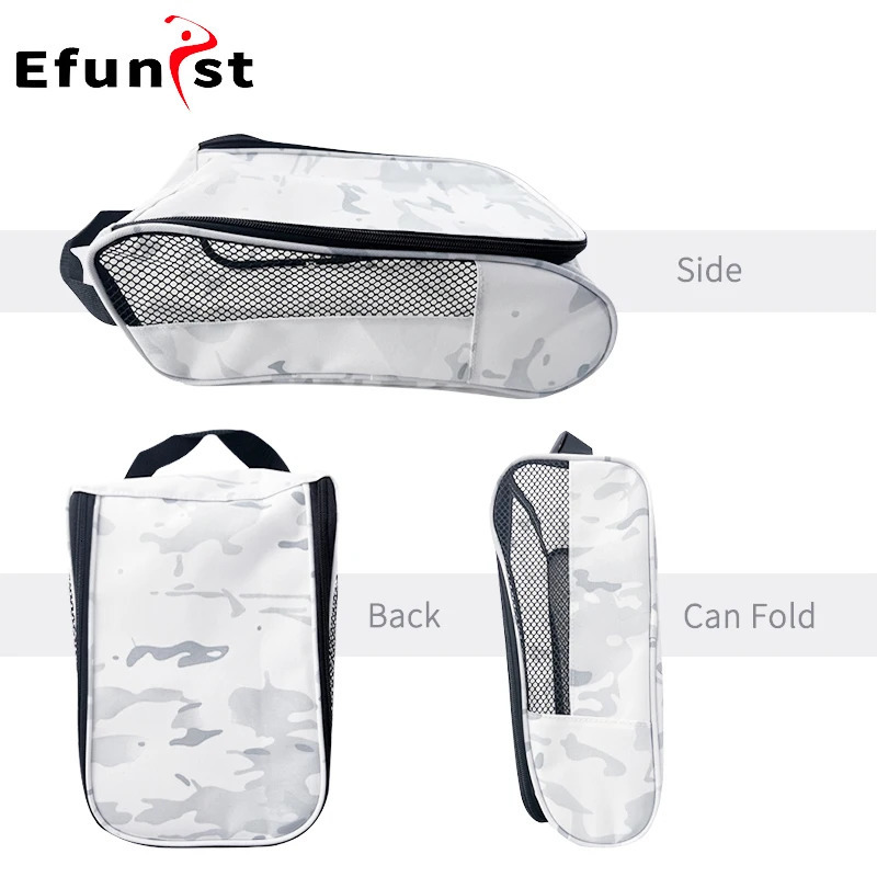 Portable Golf Shoes Bag Zipper Shoe Case Breathable Water Resistant Accessory Black Green Red Drop Ship 251129