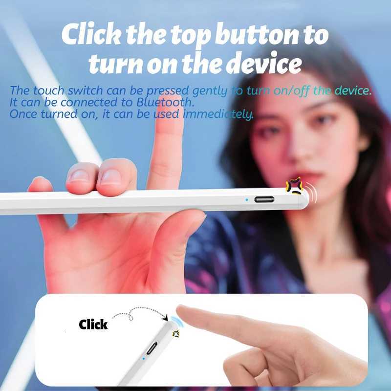 Stylus Pen for iPad Pencil 11th A16 Generation Pencil Palm Rejection Tilt Sensitivity Cpatible 2018-2025 iPad6-10th C251201