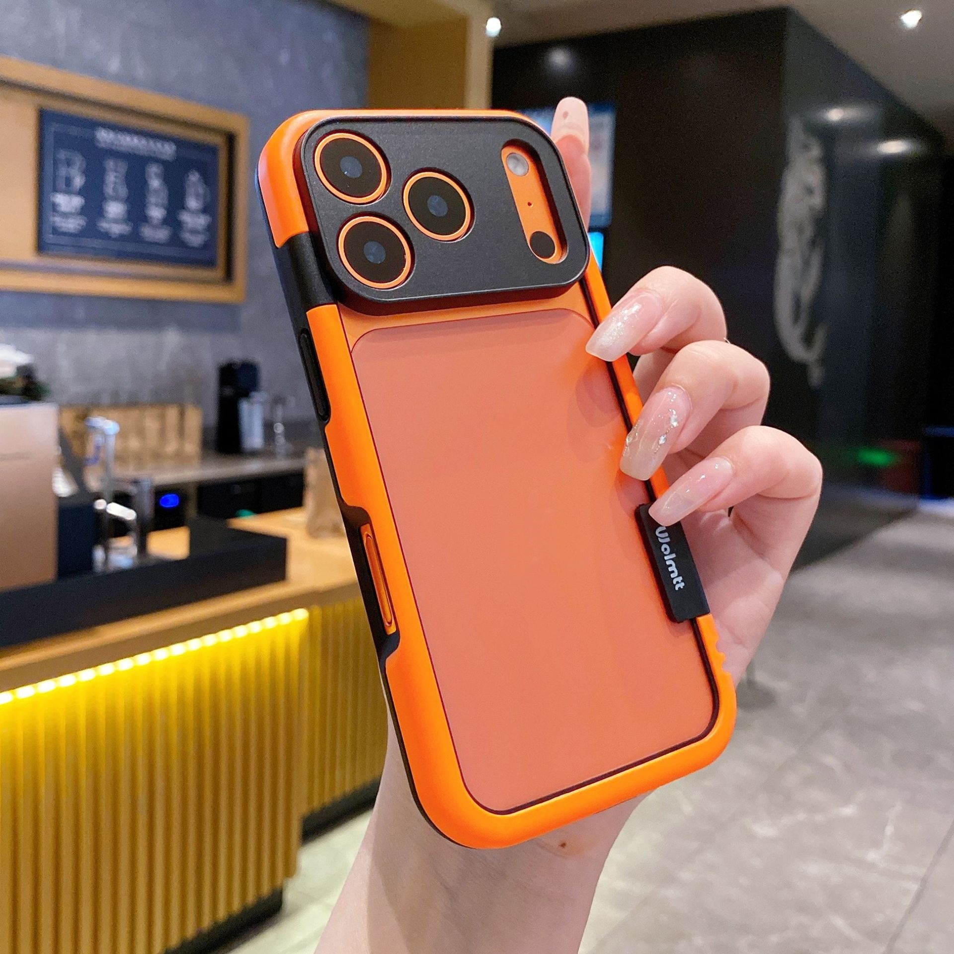 Compatible with iPhone 17, colored silicone frame phone case, Apple 17 camera fully enclosed, gradient heat dissipation, 16 protection cover.