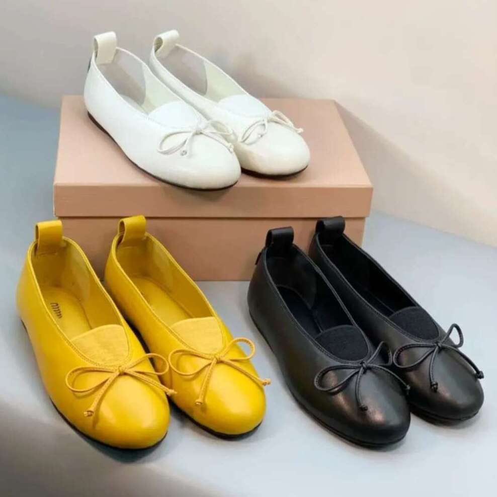 Designer Mary Jane Womens Loafers Prom Dress Luxury ballerina Moccasins ShoeLeopard print leather walk Casual outdoor ballet shoes Black white ballet Flat