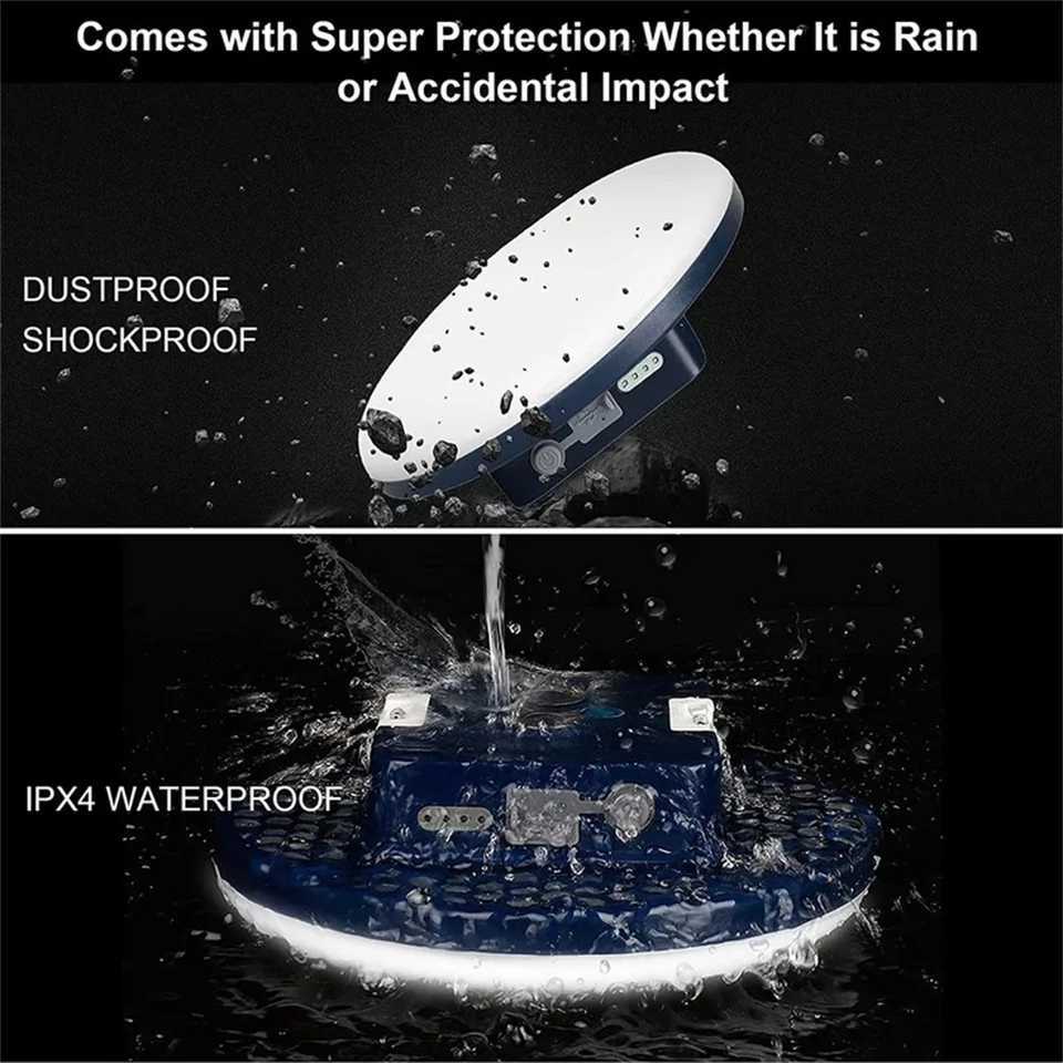 LED Rechargeable Camping Light USB Charging Portable Tent Lantern Night Emergency Strong Light Flashlight Dimming Outdoor Hiking M251201