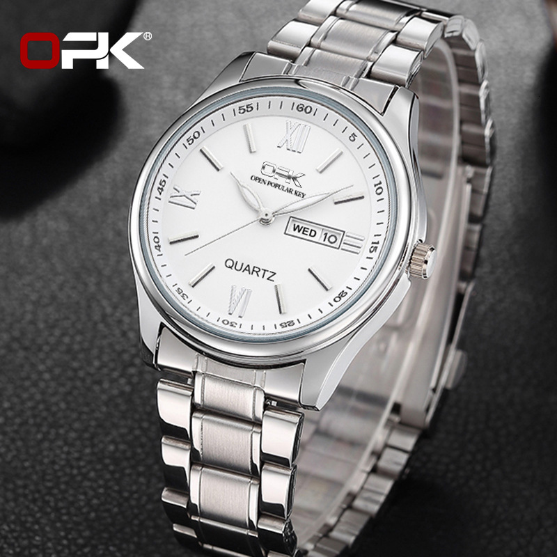 OPK Free Shipping New Designer Watch Direct Sales Cross-border Hot Selling Calendar Quartz Watch High-end High-quality Luxury Men's Watch