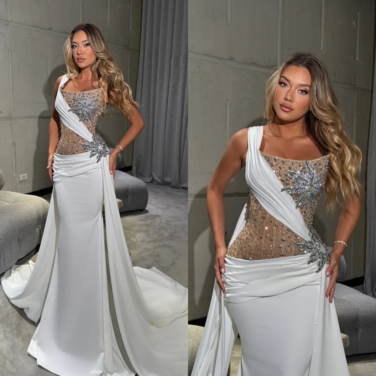 Vintage One Shoulde… - image