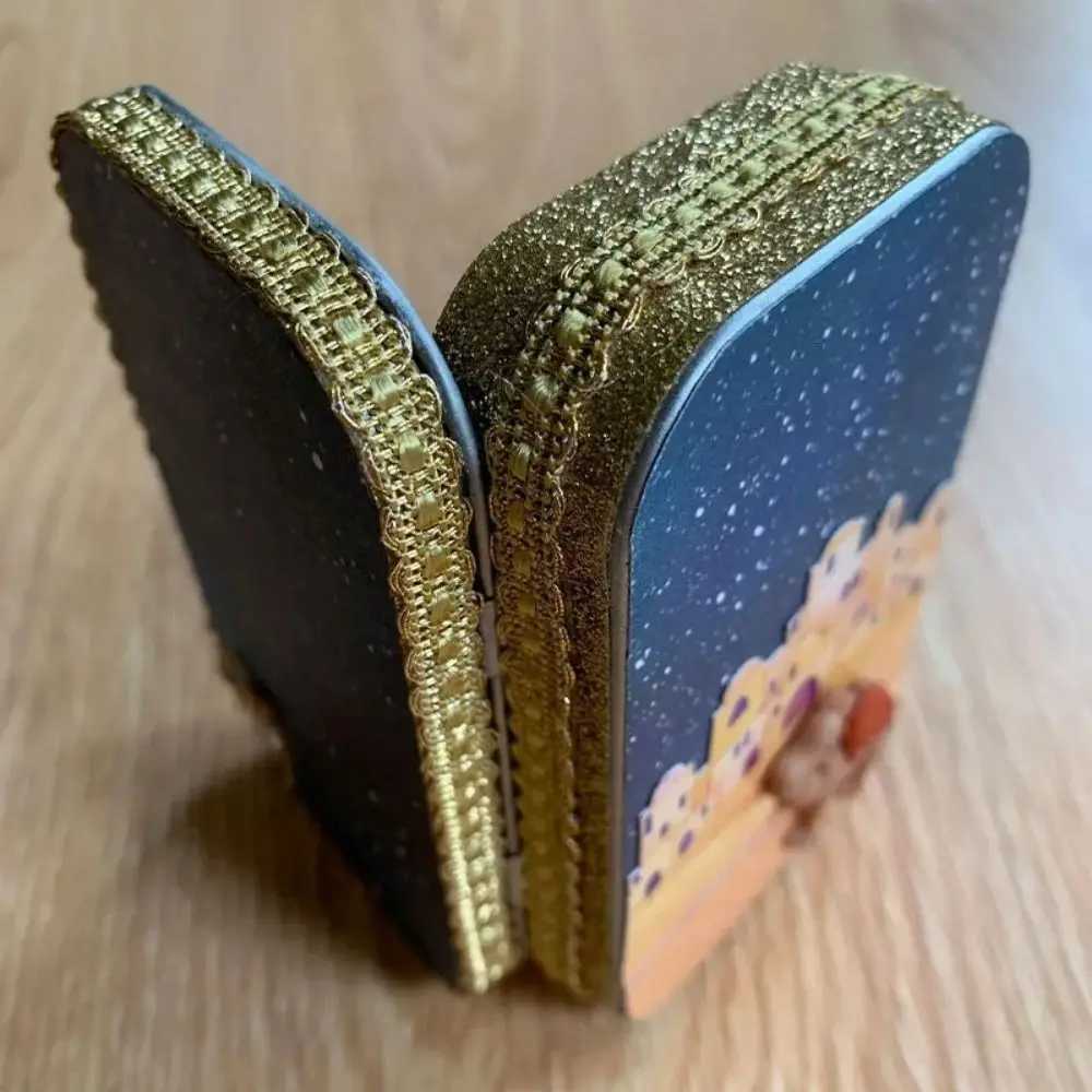 Exquisite Christmas Nativity Box Colorf Cartoon Christmas Crib Ornament Easy Carrying Desktop Figurine Ornament Living Ro H251129