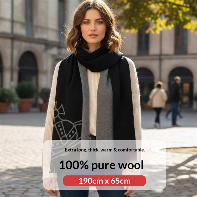 Cashmere Scarf Desi… - image