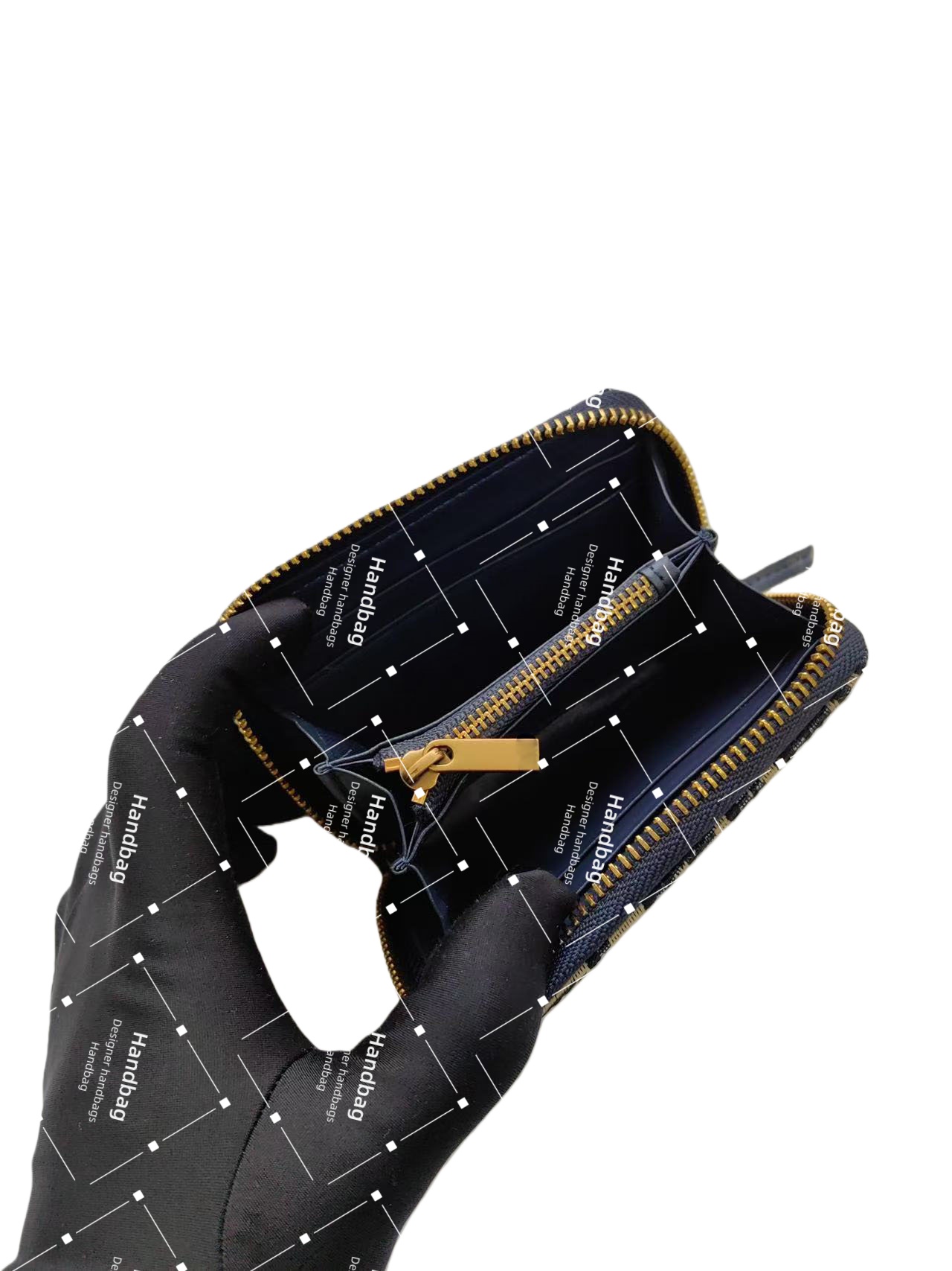 Chic Suede Tote With Unique Interior Pouches Durable Material Meets Versatile Organizational Needs