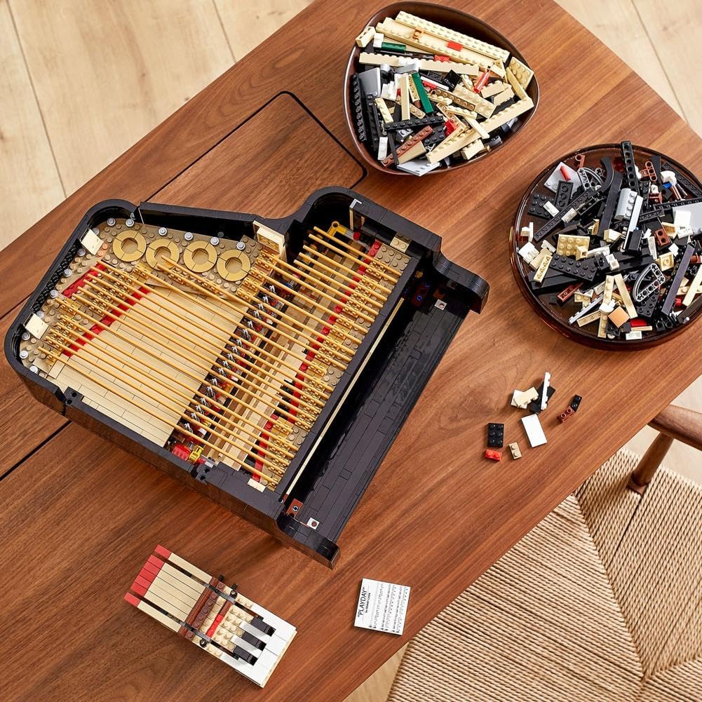 LEGO Ideas Grand Piano 21323 Model Building Set for Adults,Gift for Music Lovers with Motor and Power Functions