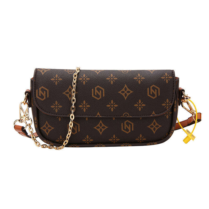 Fashion Women's 2025 New Vintage Print Small Square Commuter Versatile Crossbody Casual Shoulder Bag Trendy - view 6