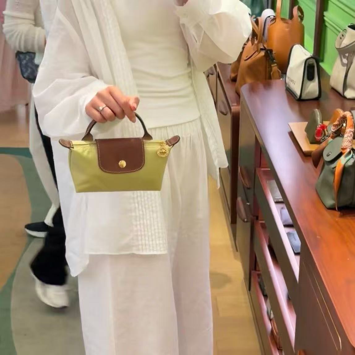 France luxnuy longes champly totebag designer bag le pliage canvas nylon mini women crossbody bagl fashion daily commute shoulder bag shopping bag handbag 111