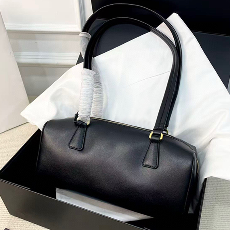 Retro Boston bag fashionable commuter bag classic luxury designer bag women's shoulder bag high-end handbag practical crossbody bag high-quality genuine leather bag