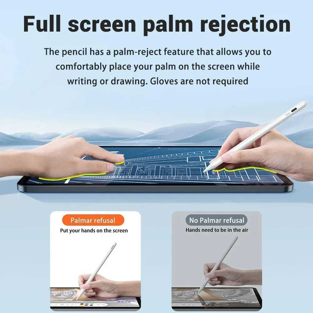 2025 Stylus Pen for Pencils with Palm Rejection Power Display for 2022-2018 iPad/air/Pro Pencil for iPad Accessories C251201