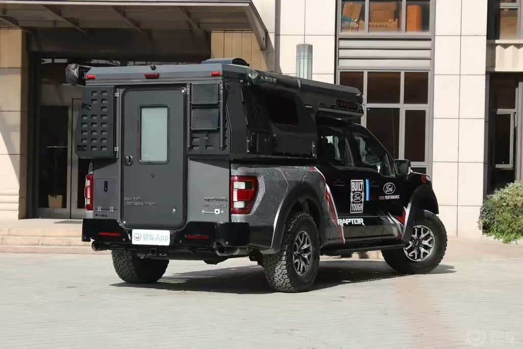 Versatile Truck-Mounted Camper & Trailer | Hybrid Folding Unit for Off-Road Adventure