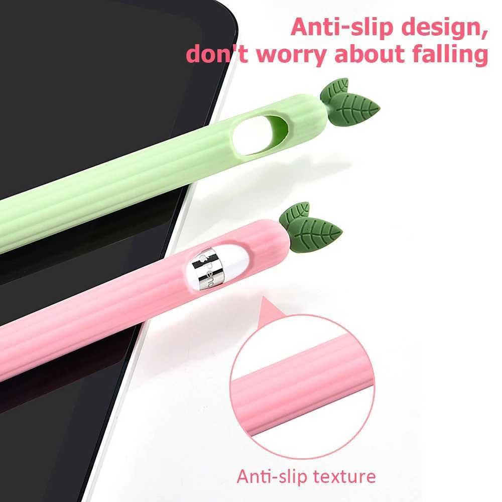 Cute Vegetable Silicone Case For Pencil 1 2 Pen Protective Sle Skin Cover Pen Case For Pencil 1st 2rd C251201