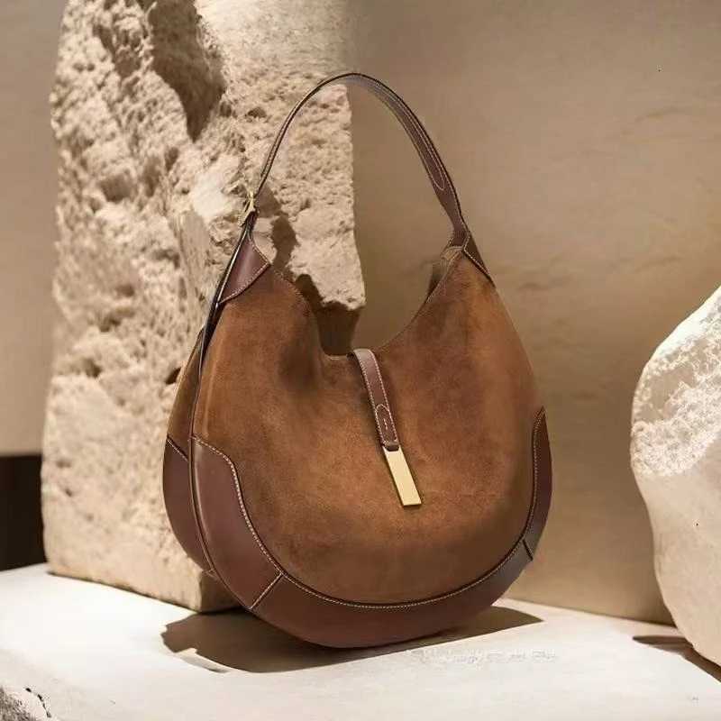 New handbag large capacity shoulder bag fashionable underarm bag commuting high-end sense shoulder crossbody bag K251201