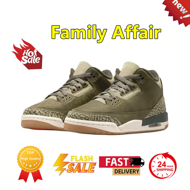 sport 3 designer sneakers AMM bicoastal J Balvin sunset white cement reimagined craft ivory unc for mens womens OG 3s basketball shoes platform traine