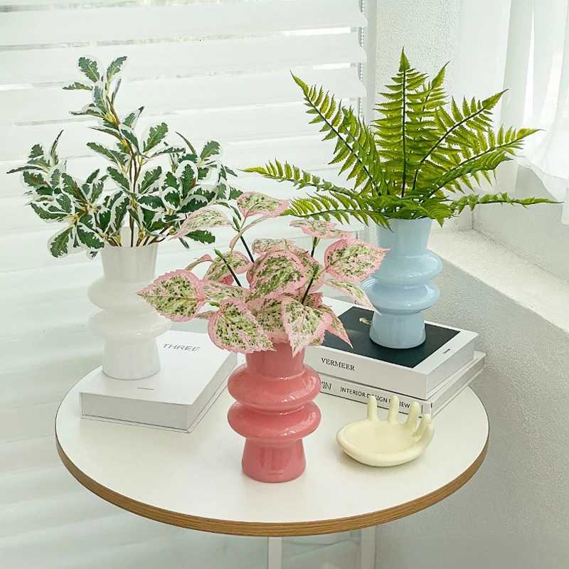 Modern Vase Hydroponic Flower Vases Decorative Flower Vase for He Off Table Decor Wedding Centerpieces Y251201
