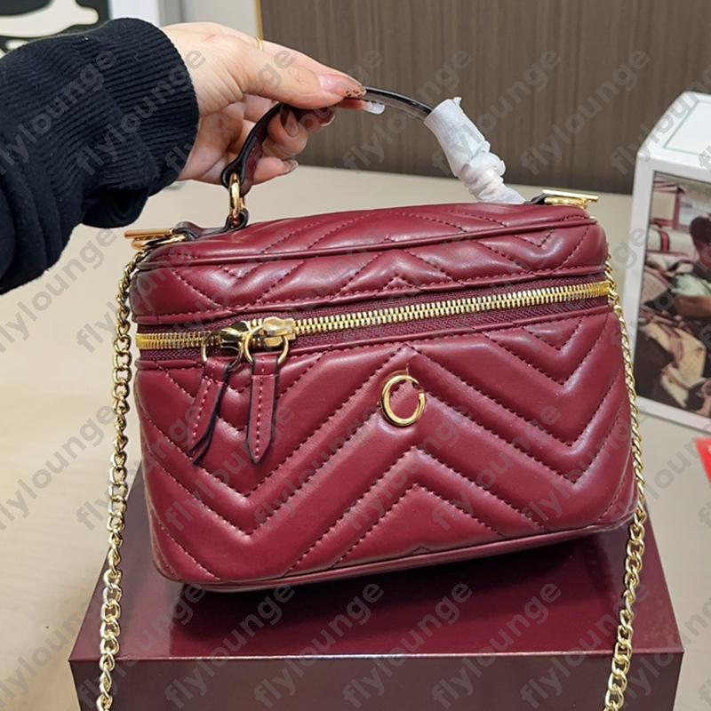 Luxury Woman Cases Designer Cosmetic Makeup Bag Fashion Crossbody Shoulder Bags Womens Leather Handbag -12 Travel Toiletry Make Up Coin Purse Wallet DSD2512013