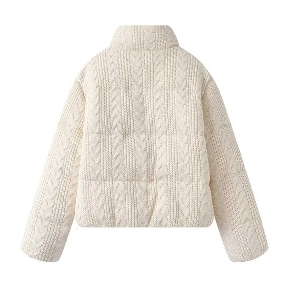 European and American style winter new womens commuting loose and versatile knitted thick jacketT251201