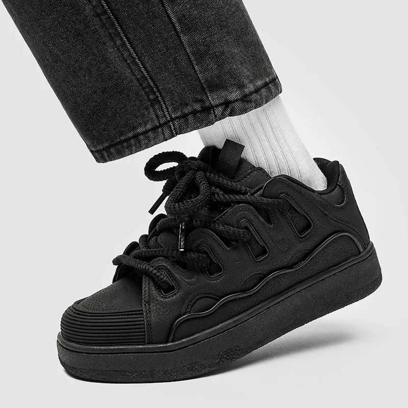 Skate Sneakers Mans Man Skateboard Bread Shoes Retro National Trend Sport Shoe Wind Board Women Sneaker 251129