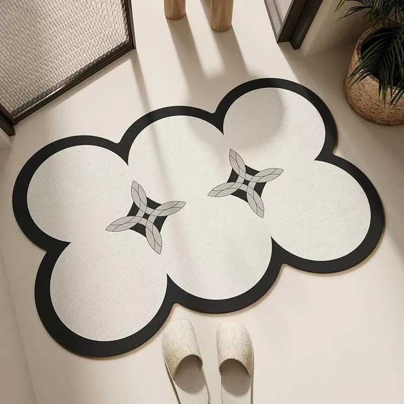 Bathro absorbent diat d toilet non-slip doormat toilet floor mat toilet carpet H251129