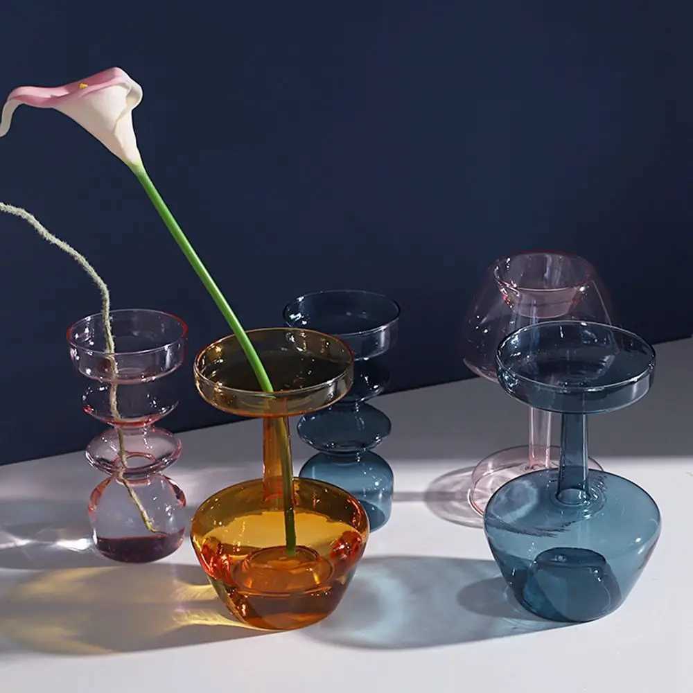 Gifts INS Hydroponic Plant Flower Decoration Weddings Parties Bottle He Decoration Table Decor Flower Vase Y251201