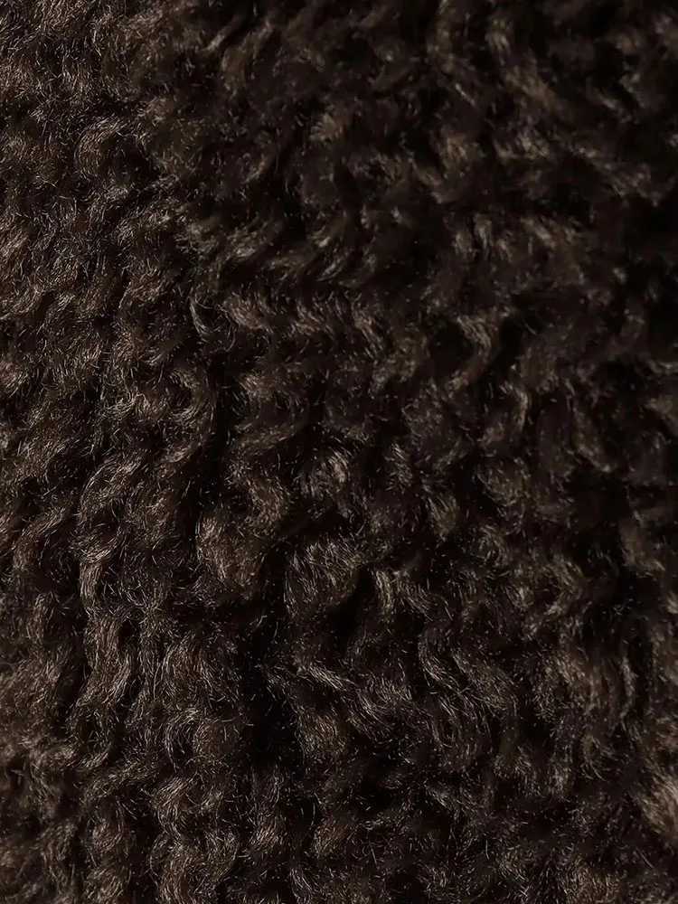 Women 2025 Winter New Style Women Clothing Faux Fur Effect Short Coat Lamb Wool Coat Fur OuterwearsT251201