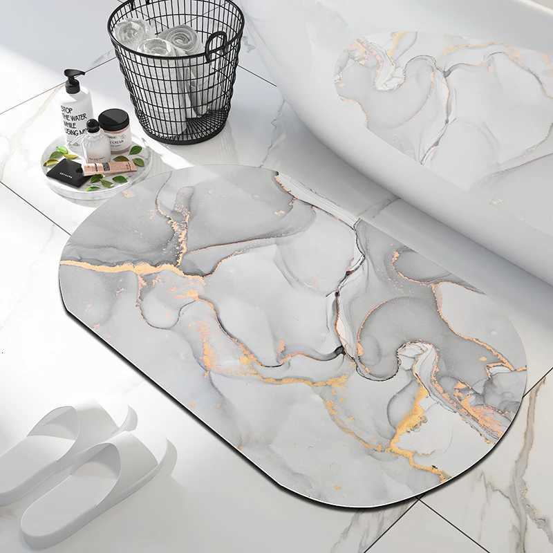 Luxury Nordic tite Bath Mats Bathro Carpet Anti Slip Super Absorbent Floor Foot Mat Quick Dry Shower Toilet Rugs H251129
