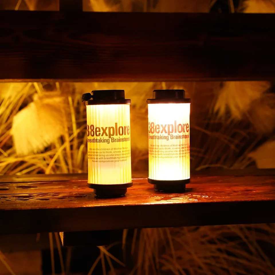 New 38 Explore 38 Light USB Rechargeable Camping lamp Powerful Lantern Powerful Mini LED Campling Light Outdoor Camping Supplies M251201