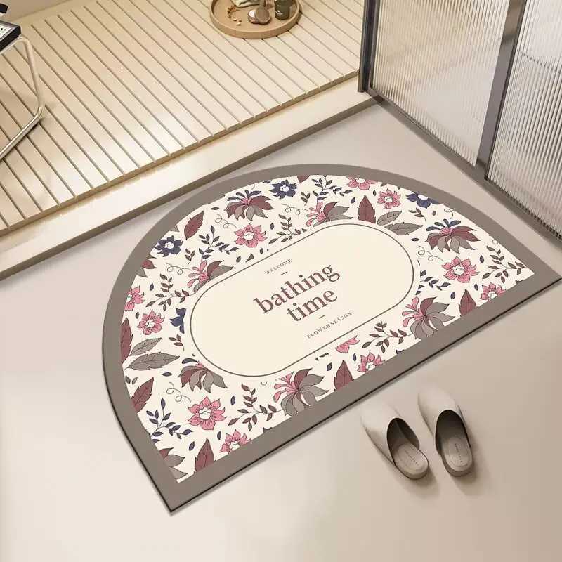 Diat d floor mat dirt-resistant non-slip mat absorbent foot pad toilet kitchen door-to-door household bathro H251129