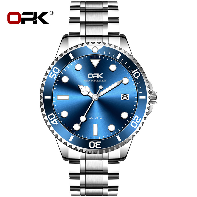 OPK Free Shipping New Designer Watch Manufacturer Wholesale Dropshipping Cross-border Hot-selling Luminous Quartz Watch Men's Watch Male Watch