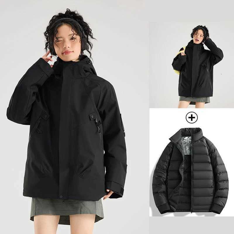 Winter Stormtrooper Jacket Womens Thick Cotton Jacket Outdoor Mountaineering Clothing Cold Resistant and Warm Large FleeceT251201