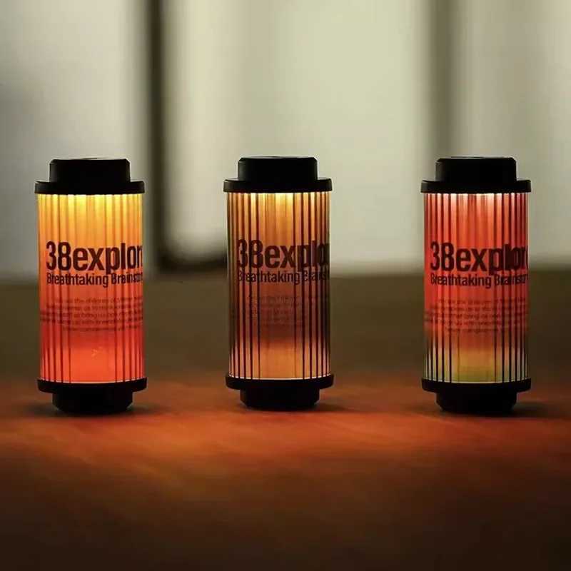 3000mAh 38-KT 38 Light 38 Explore USB Rechargeable Camping Lanterns Outdoor Tent lamp Powerful Mini LED Flashlights Camp Light M251201