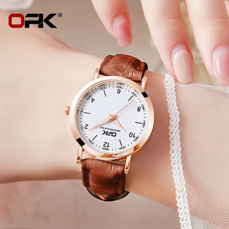OPK Free Shipping New Designer Watch Manufacturer Wholesale Dropshipping Cross-border Hot Selling Simple Quartz Watch Women's Watch Female Watch