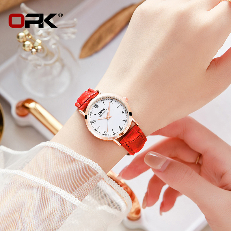 OPK Free Shipping New Designer Watch Manufacturer Wholesale Dropshipping Cross-border Hot Selling Simple Quartz Watch Women's Watch Female Watch