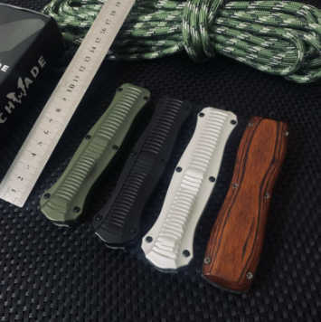 Camping Hunting Knives Tactical Outdoor BM 3300 Infidel D2 Blade Aluminum Alloy Handle Outdoor Multi-functional Tool Q251201