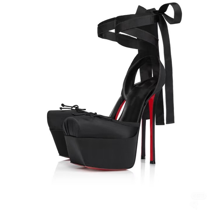 Designer Sandal Women Slingbacks Red Ballet High-heeled Satin Bow Stiletto Heel Ballerinas Sandals Ankle Strap Wraparound Party Wedding Dress Shoes