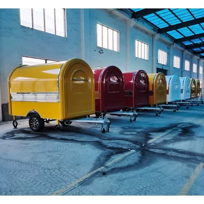 Versatile 2025 Mobile Kitchen: Modular Cart for Pizza, Hot Dogs, and Beverages