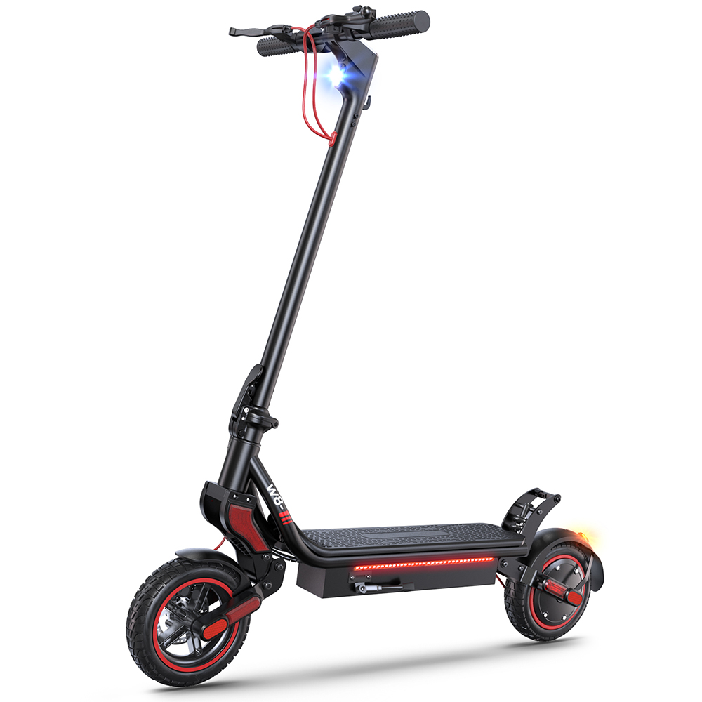 iScooter W8 Foldable Electric Scooter with APP Control 750W 48V 14AH Dual Shock Absorbers LCD Display Long Range 45KM E-Scooter