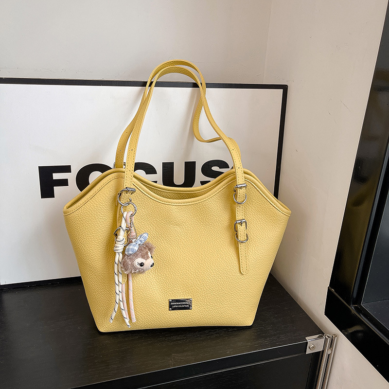 Fashion Commuter Large Capacity for Women 2025 New Style High-end Elegant Versatile Shoulder Handbag Tote Bag