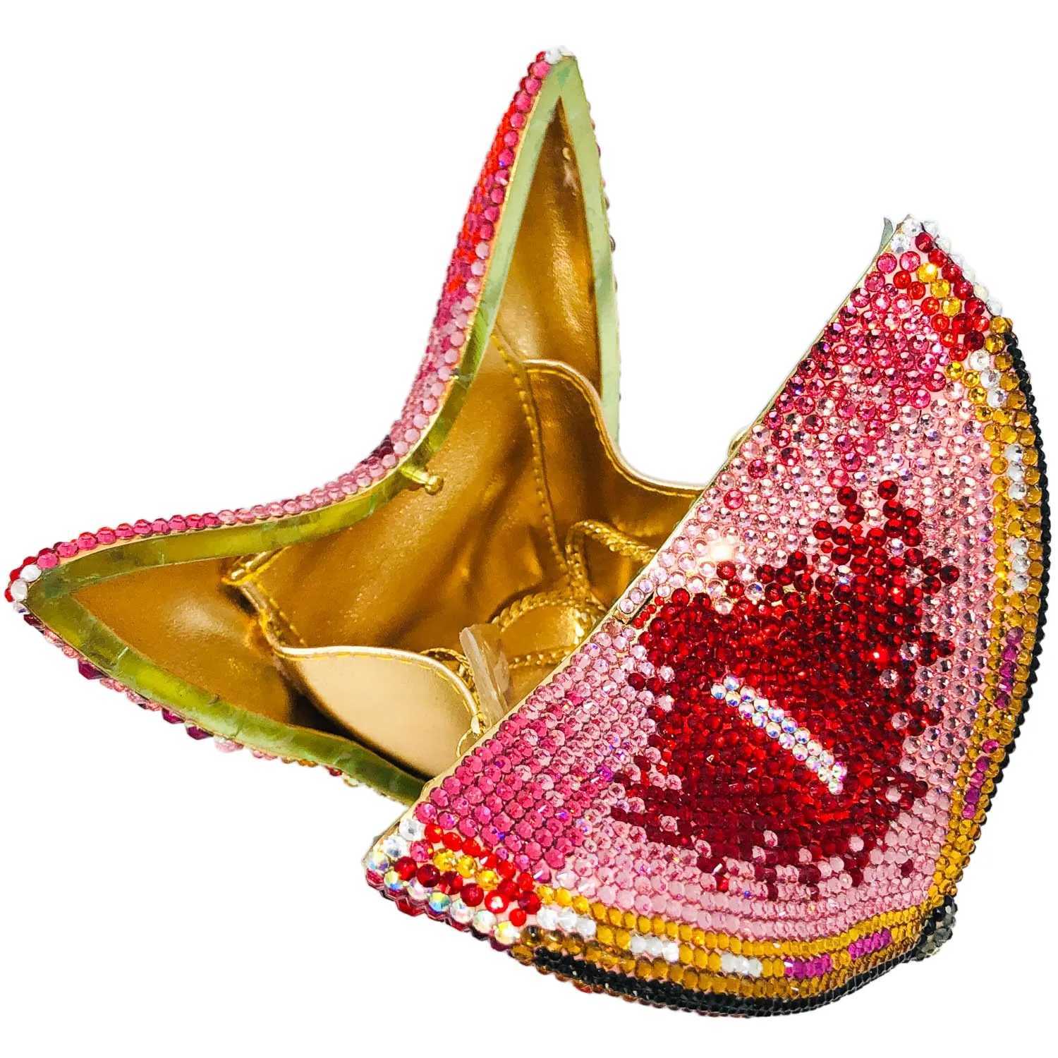 Boutique De FGG Novelty Butterfly Rhinestone Clutch Purse Handmade Women Crystal Clutch Evening Bags Party Prom Minaudiere Bag K251201