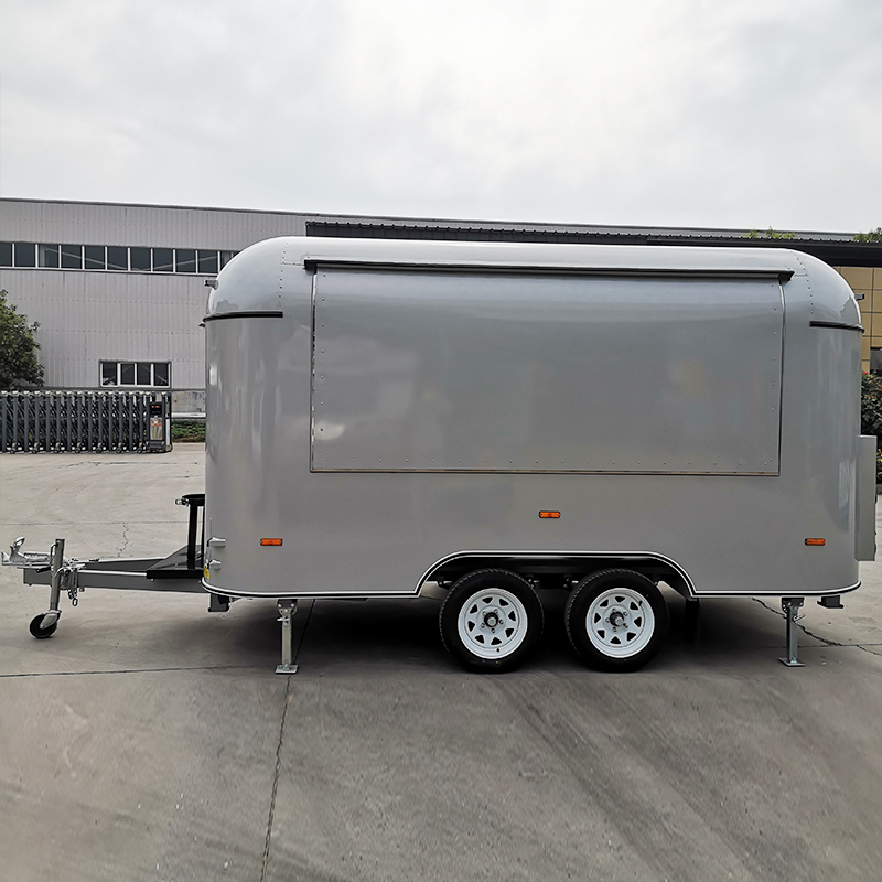 Eye-Catching Mobile Cafe & Ice Cream Van | Airstream-Inspired Outdoor Food Trailer