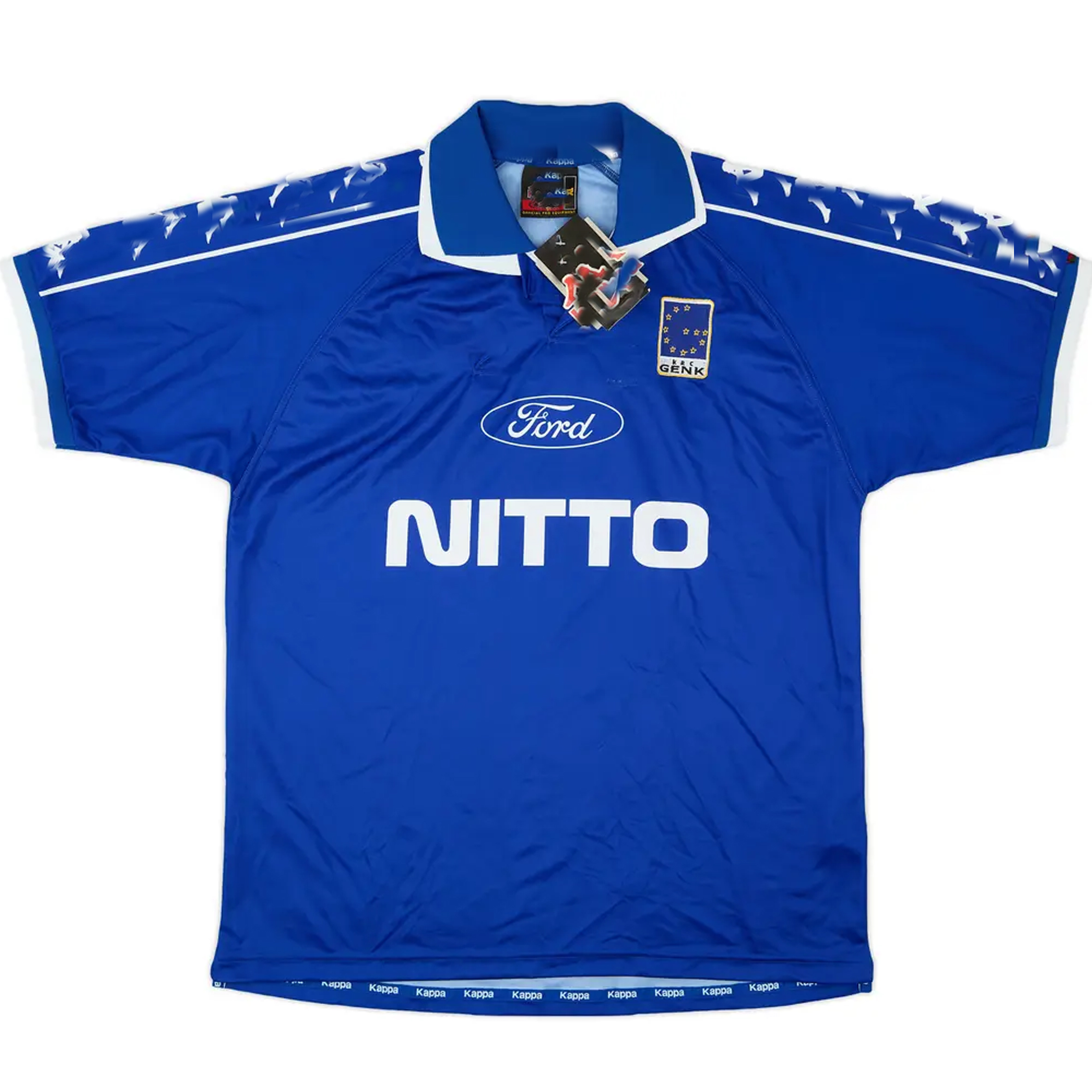 Retro 1999 K.R.C. Genk Soccer Jerseys 26 27 Selling Belgian Genk Limited Edition Sports Shirt Classic jerseyTraining Soccer Short Sleeve Uniform Breathable Jersey