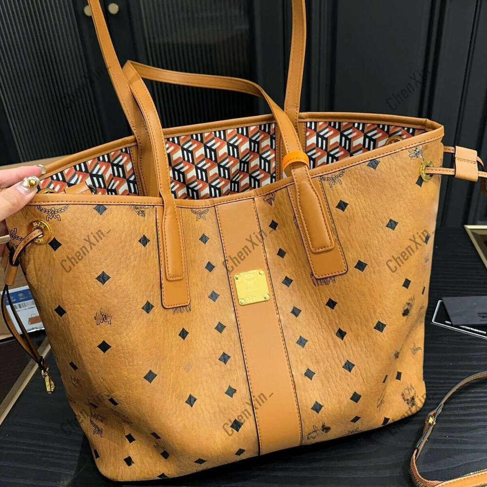 M C M bag Designer Luxury Bag Tote for Women MC Brand High-Quality Mother-Daughter Large Capacity Small Medium Shopping Bag Grocery Basket Bag