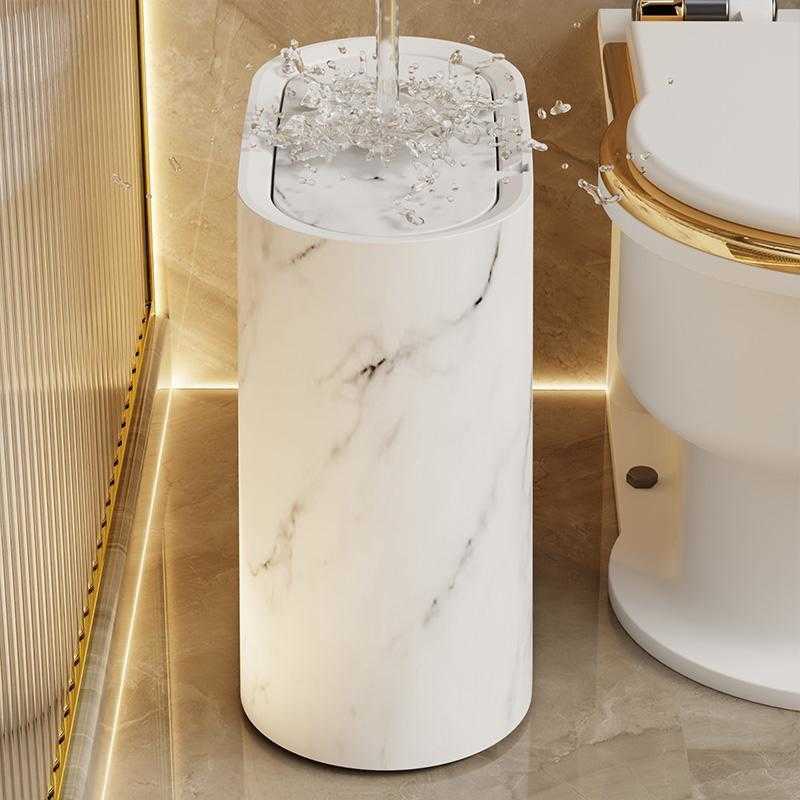 Trash can - Home use, high appearance standard, living room, kitchen, light luxury, high-end. Toilet - Bathroom, closeted area, dedicated bucket C2509