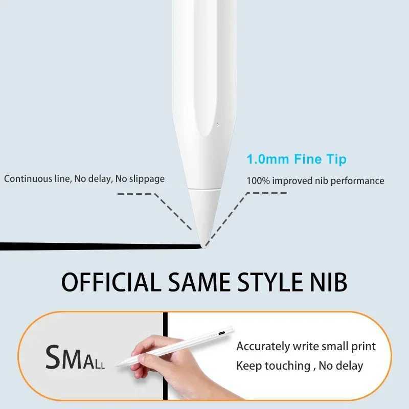 For Pencil 2 1 For iPad Pencil Stylus Pen for iPad A16 Air 11 M2 M3 Pro 129 102 109 Mini 6 for Pencil C2512018